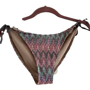 ACCESSORIZE women’s bikini bottom size 12 multicolored